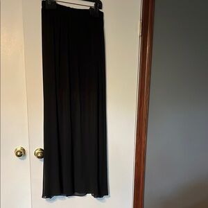 Elegant Black Maxi Skirt